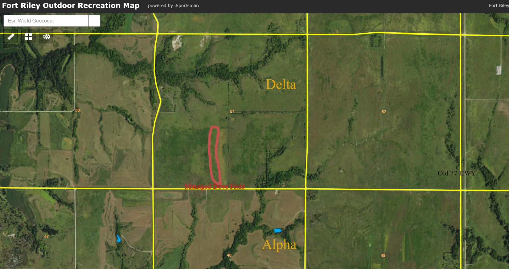 Fort Riley Grid Map